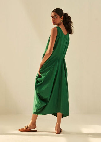 Gathers Of Time Maxi Dress