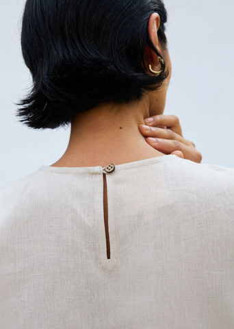 Sea Soul Linen Top