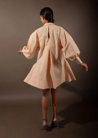 Lei Dress In Organic Cotton Poplin