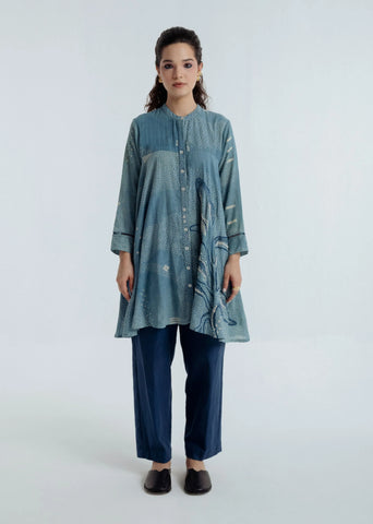 Indigo Flare Co-Ord
