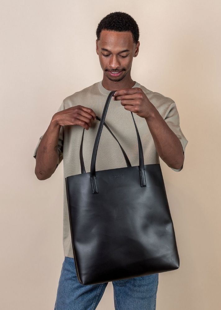 Product image of Multicolor Upcycled Cotton Ash Grary & Moon Box Clutch - Changeable Sleeve, curated by Only Ethikal