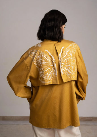 Mustard Winged Shirt