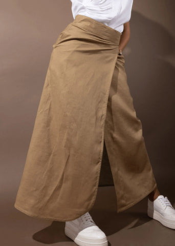 Moana Linen Wrap Skirt