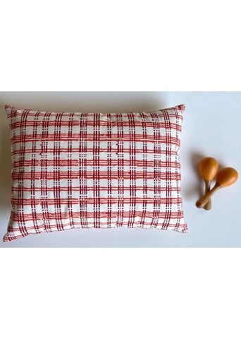 Gift Set - Organic Manjha Print Kapok Pillow + Maracas