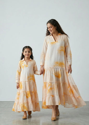 Blush Bloom Tiered Dress | Mom & Me Duo Set