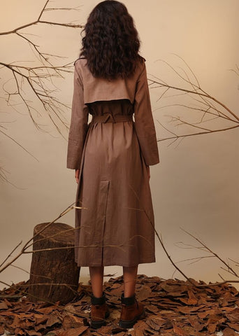 Roots Trench Dress
