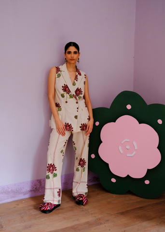 Malabar Handloom Co-Ord Set