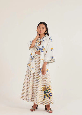 Tora Pleated Skirt