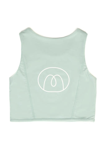 Green Haze Flow Crop Top