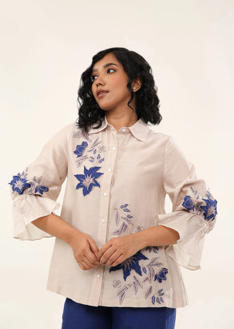 Jasmine Co-Ord Set - Blue