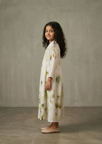 Verdant Muse Mini Panel Dress