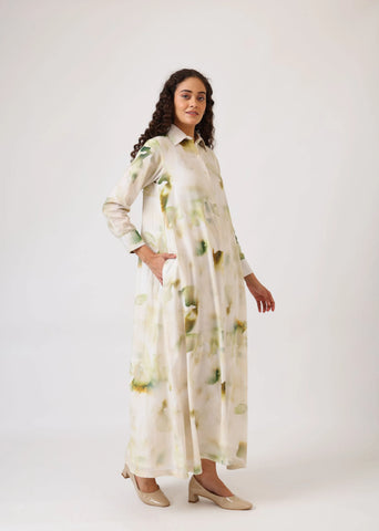 Verdant Ease Shirt Dress | Mom & Me Duo Set