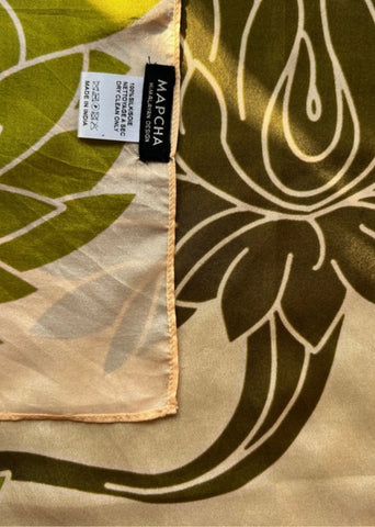 Multicolor Paang Silk Scarf