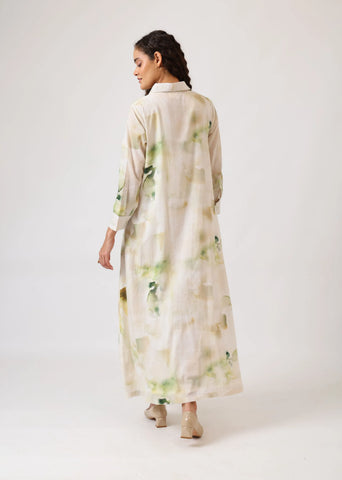 Verdant Ease Shirt Dress | Mom & Me Duo Set