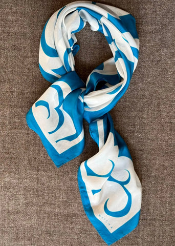 Blue Trin - Pa Silk Scarf