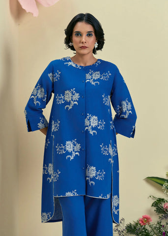 Blue Noor Tunic Set