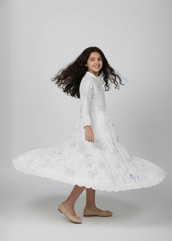 Pastel Garden Ruffle Maxi | Mom & Me Duo Set