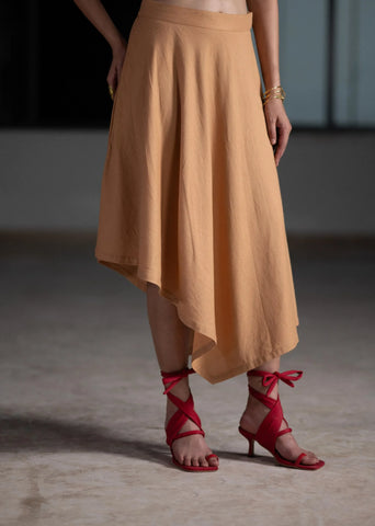 Sand Brown Skirt