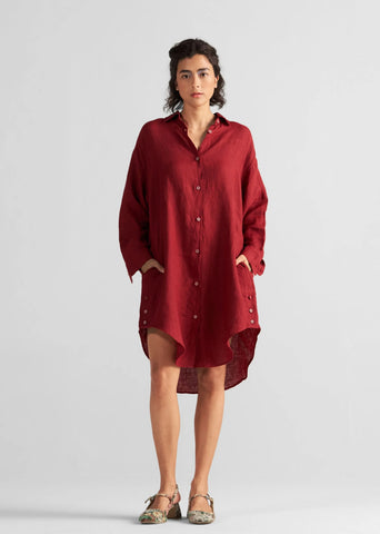 Sunday Classic Crimson Dress