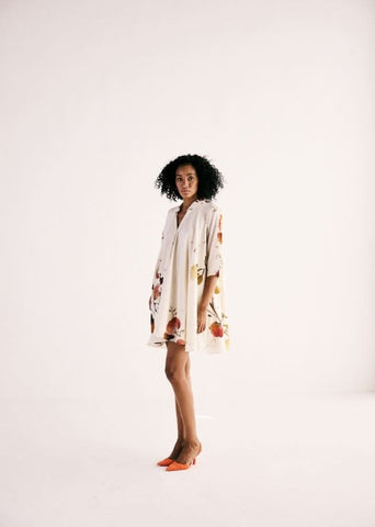 Hibiscus Swing Dress