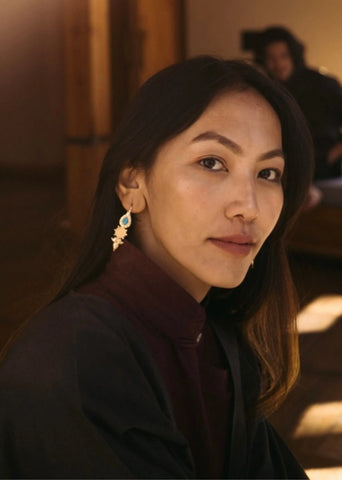 Turquoise Na-Gyen Akor Earrings