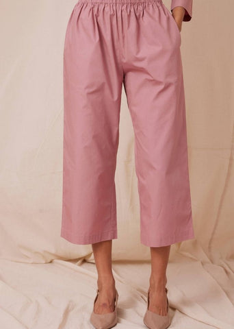 A Model Wearing  Cotton Natsu Set - Rose , curated by Only Ethikal