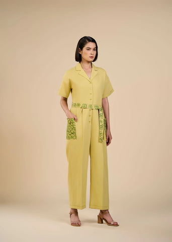 Lime Green Jumpsuit