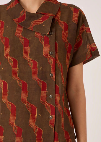 Aavish Block Print Shirt