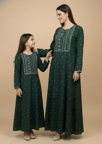 Emerald Green Mini Tunic Dress
