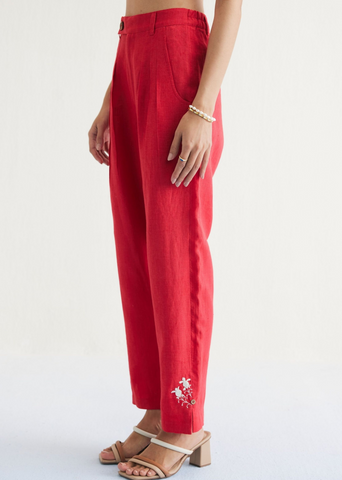 Ebb & Flow Sunset Linen Trousers