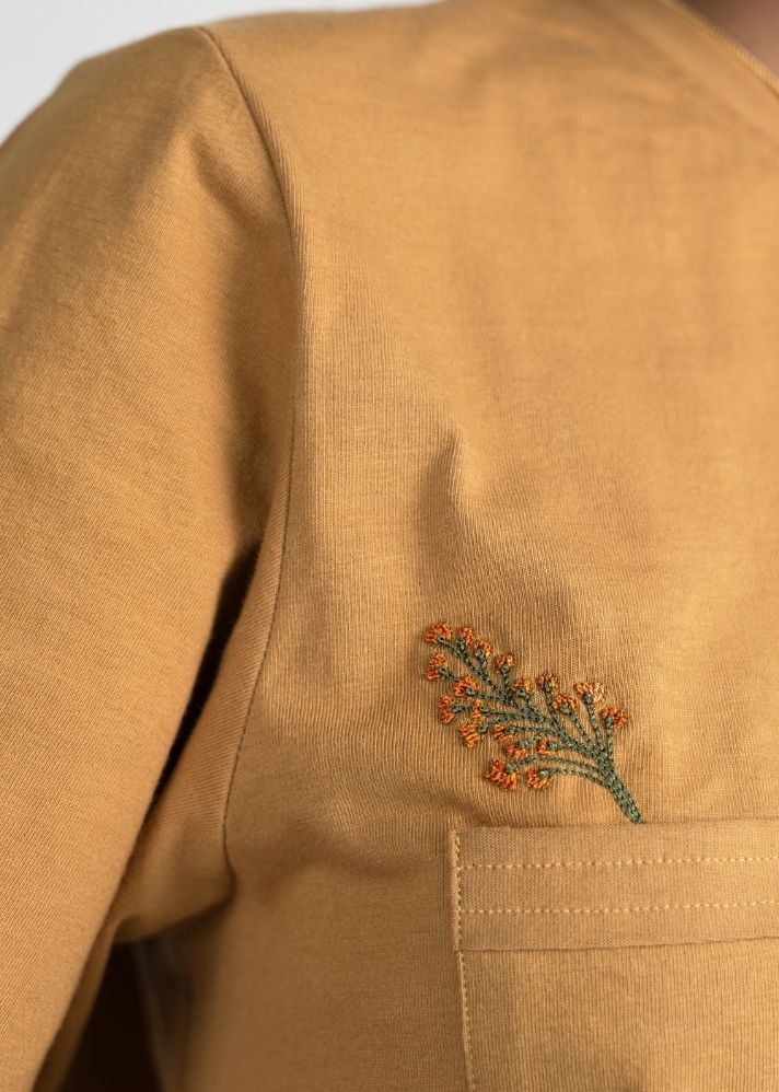 The Dawn Organic Cotton Knit T-Shirt - onlyethikal