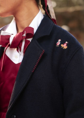 Willow Blue Overcoat
