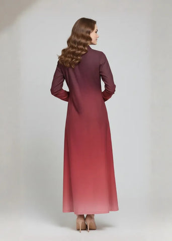 Zahra Rose Ombre Shirt Dress | Mom & Me Duo Set