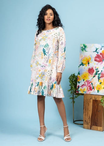 Eva Printed Dress