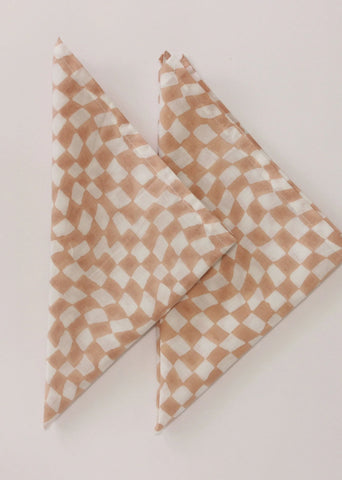 Peach Sustainable Table Napkin- Set Of Four
