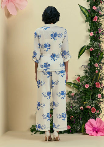 Off White Lyana Co-Ord Set