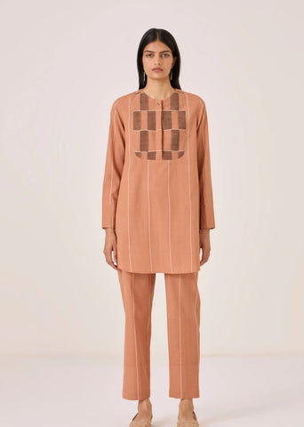 Danuja Clay Handwoven Tunic