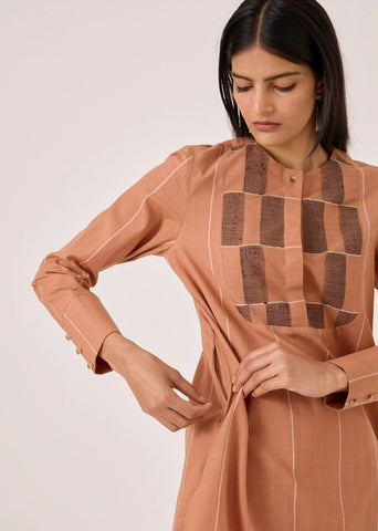 Danuja Clay Handwoven Tunic
