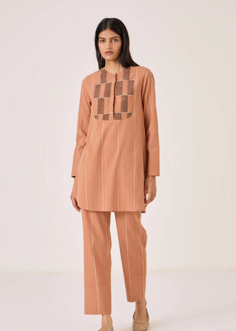 Danuja Clay Handwoven Pants