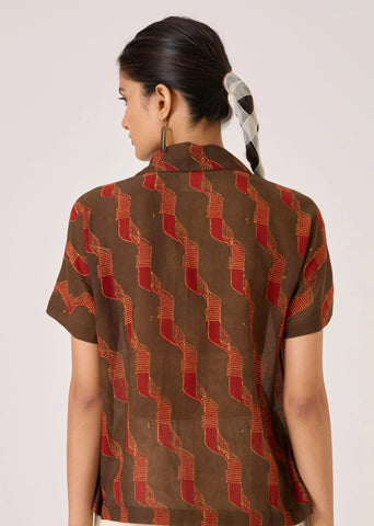 Aavish Block Print Shirt