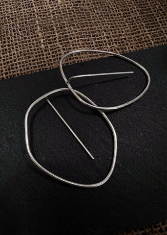 Silver Na-Gyen Tongpa Nyi Earrings