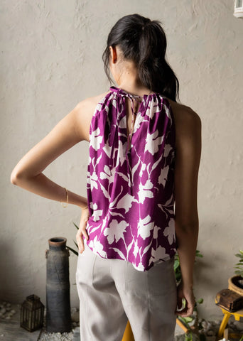 Corner Bloom Top