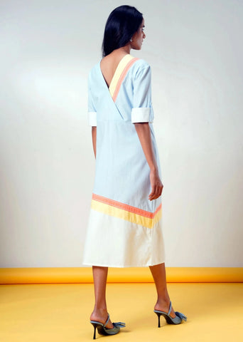 Horizon Glow Handloom Cotton Dress