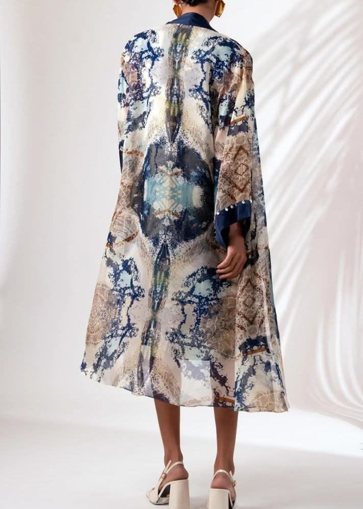 A Model Wearing Multicolor Cotton Twill Fogo Co-Ord Set, curated by Only Ethikal