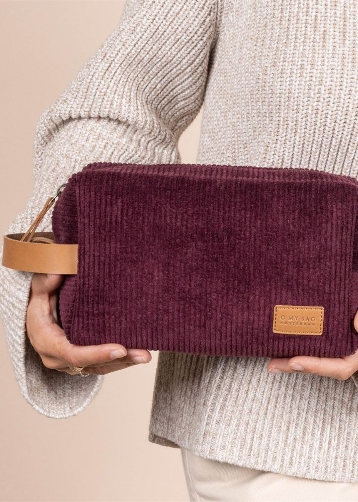 Product image of Multicolor Upcycled Cotton Ash Grary & Moon Box Clutch - Changeable Sleeve, curated by Only Ethikal