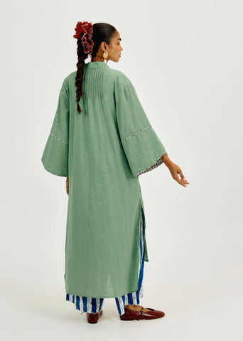 Emi Long Tunic- With Bird Charm