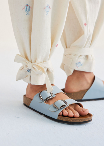 Swim Free Handwoven Kala Cotton Trousers