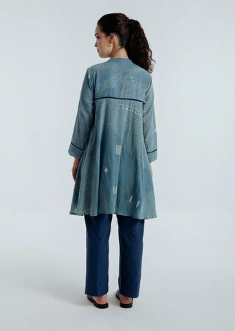 Indigo Flare Shirt