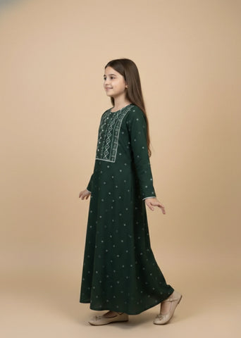 Emerald Green Mini Tunic Dress