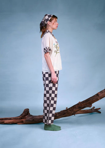 In Grid Trousers